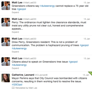 Greensboro City Council Meeting- Jan. 15 https://twitter.com/MattLee033